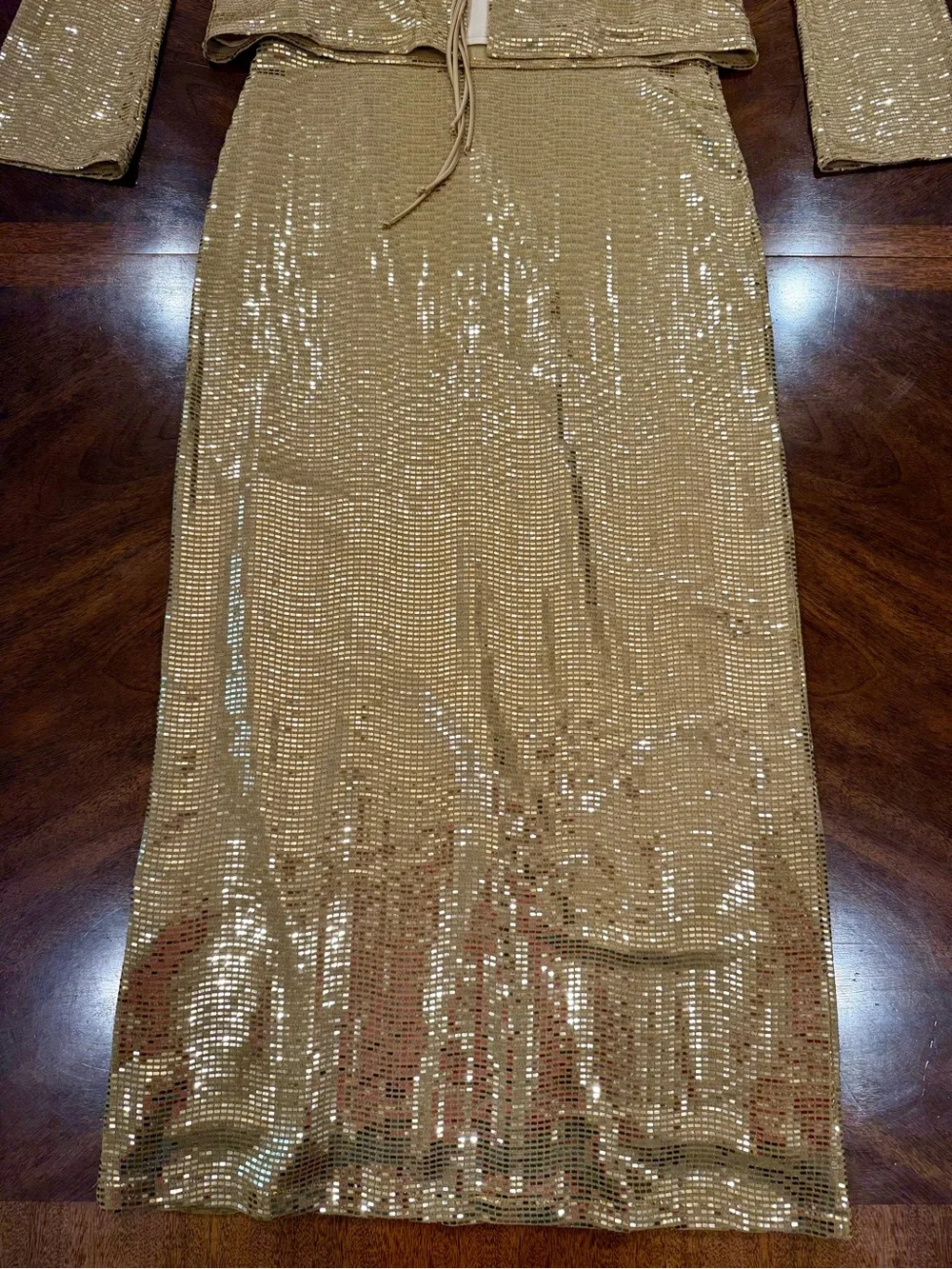 Show Me Your Mumu Thrill Two-piece Set, Gold, size M